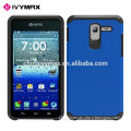 Hybrid shockproof durable hard phone case for Kyocera C6742/hydro view